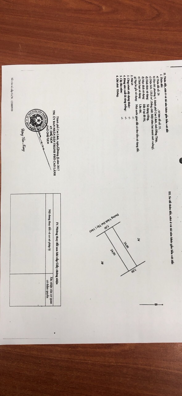 Bán nhà cấp 4 có gác lửng F4, TP Cao Lãnh tỉnh Đồng Tháp