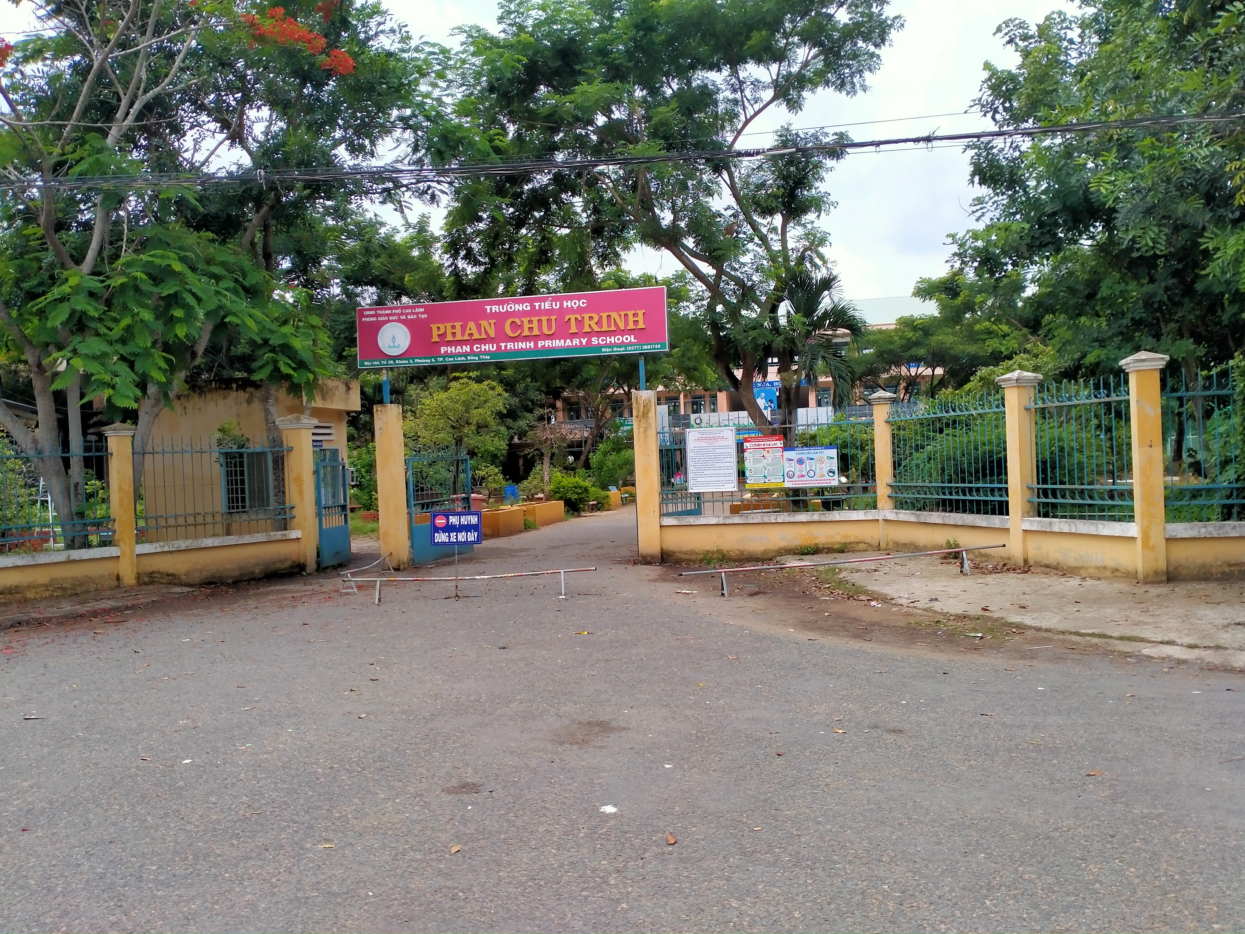 Bán nền đối diện trường tiểu học Phan Châu Trinh